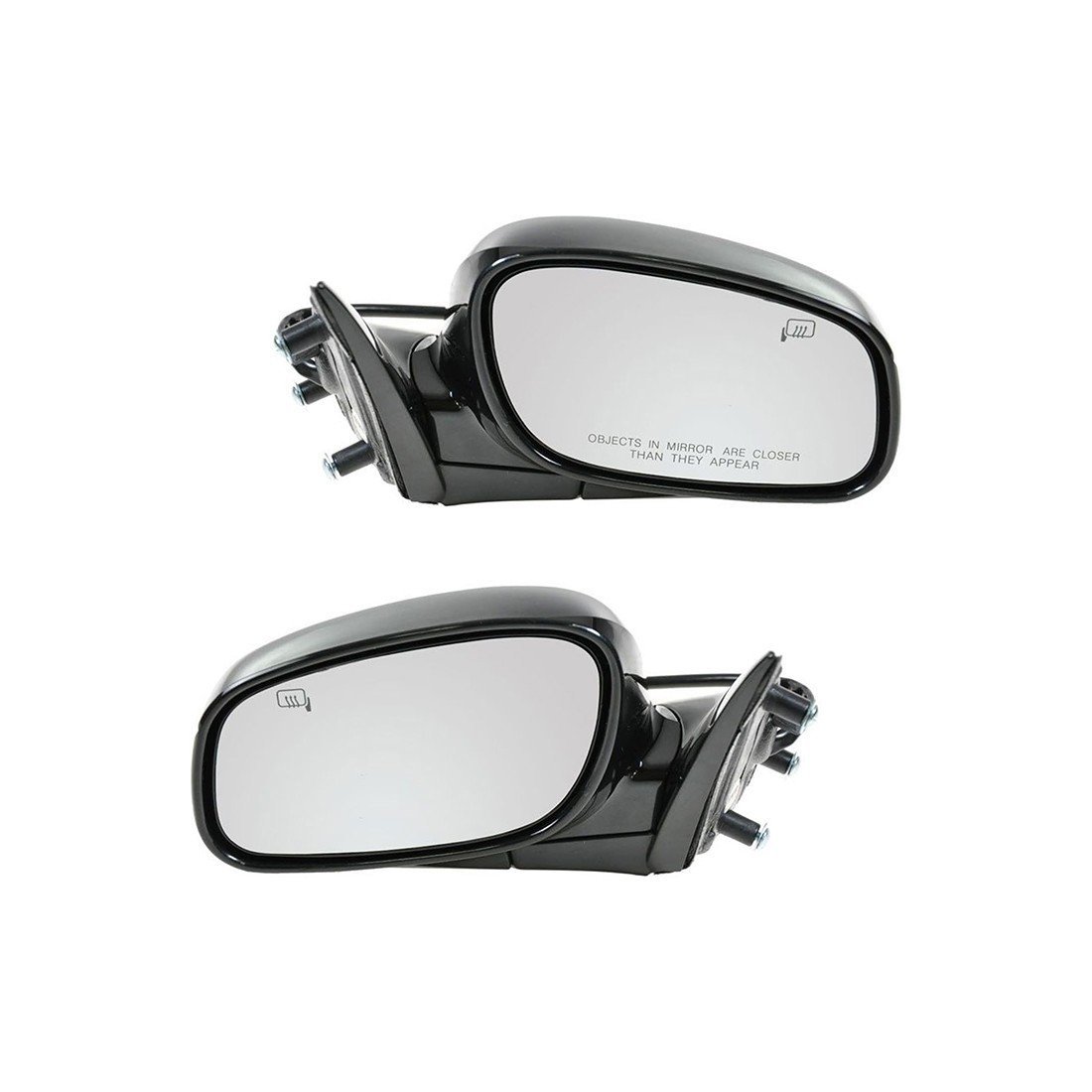Warriors Arrow Rear View Mirror Black Plastic For Mazda - Image 3